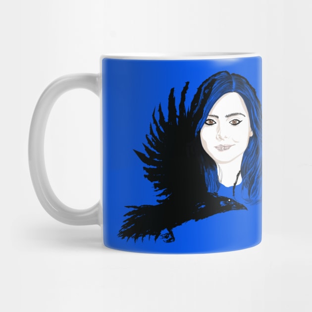 FACE THE RAVEN by KARMADESIGNER T-SHIRT SHOP